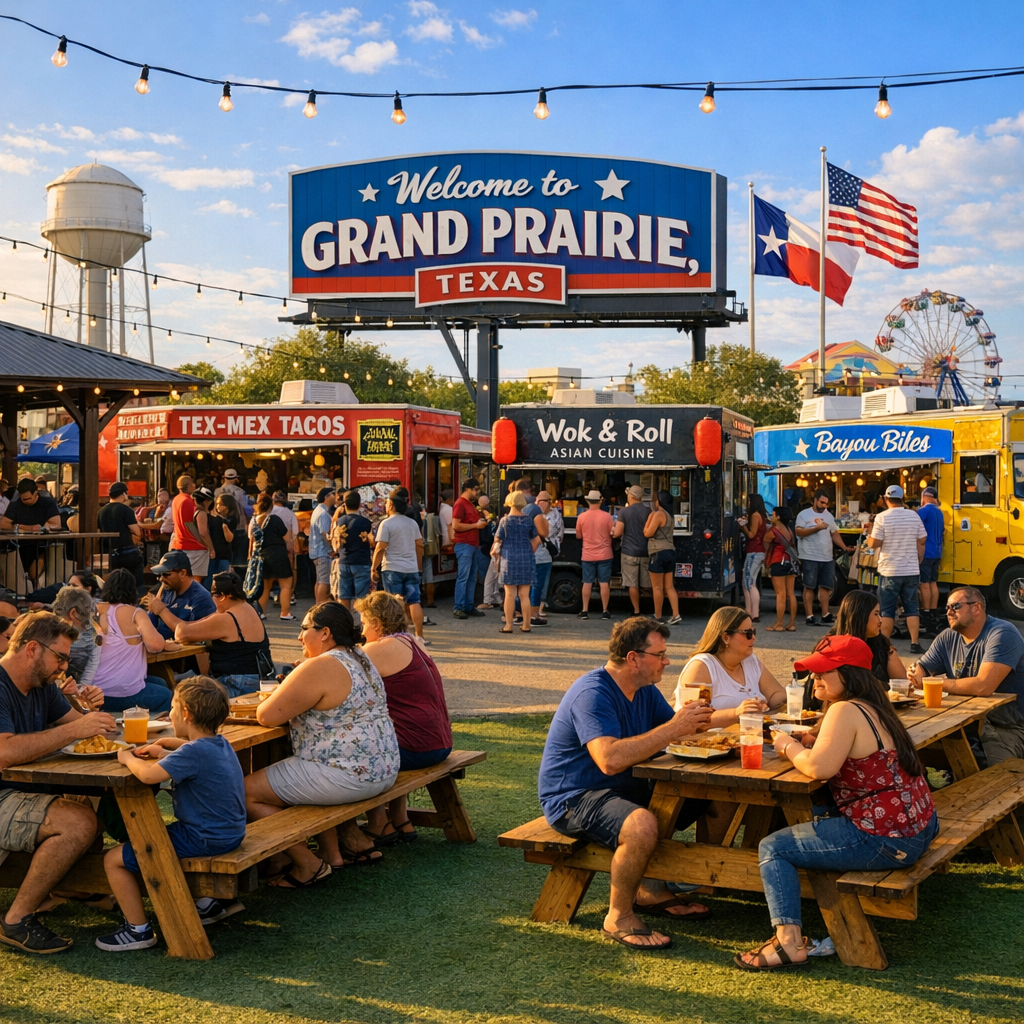 Exploring Grand Prairie’s Vibrant Food Truck Scene